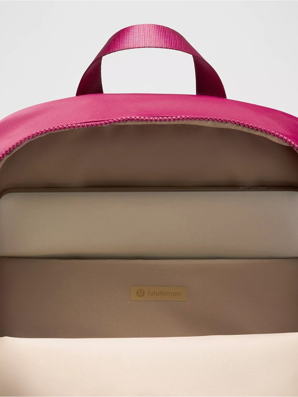 Lululemon Everywhere Backpack 22L- Raspberry Rave/Wacky Khaki - Picture 5 of 5